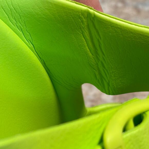 Birkenstock Arizona Essentials Green EVA Slip On Slide Sandals Size 39 - Picture 7 of 12